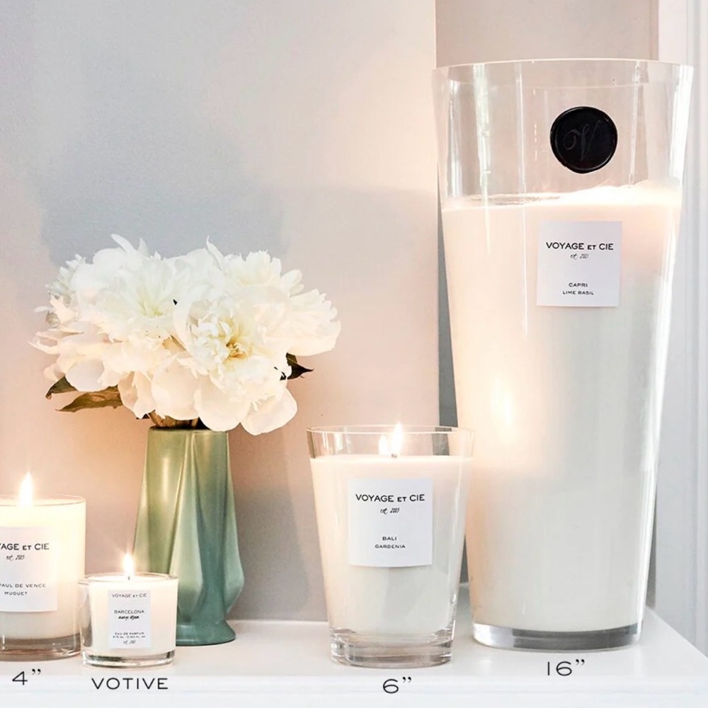 Voyage et Cie White Candle